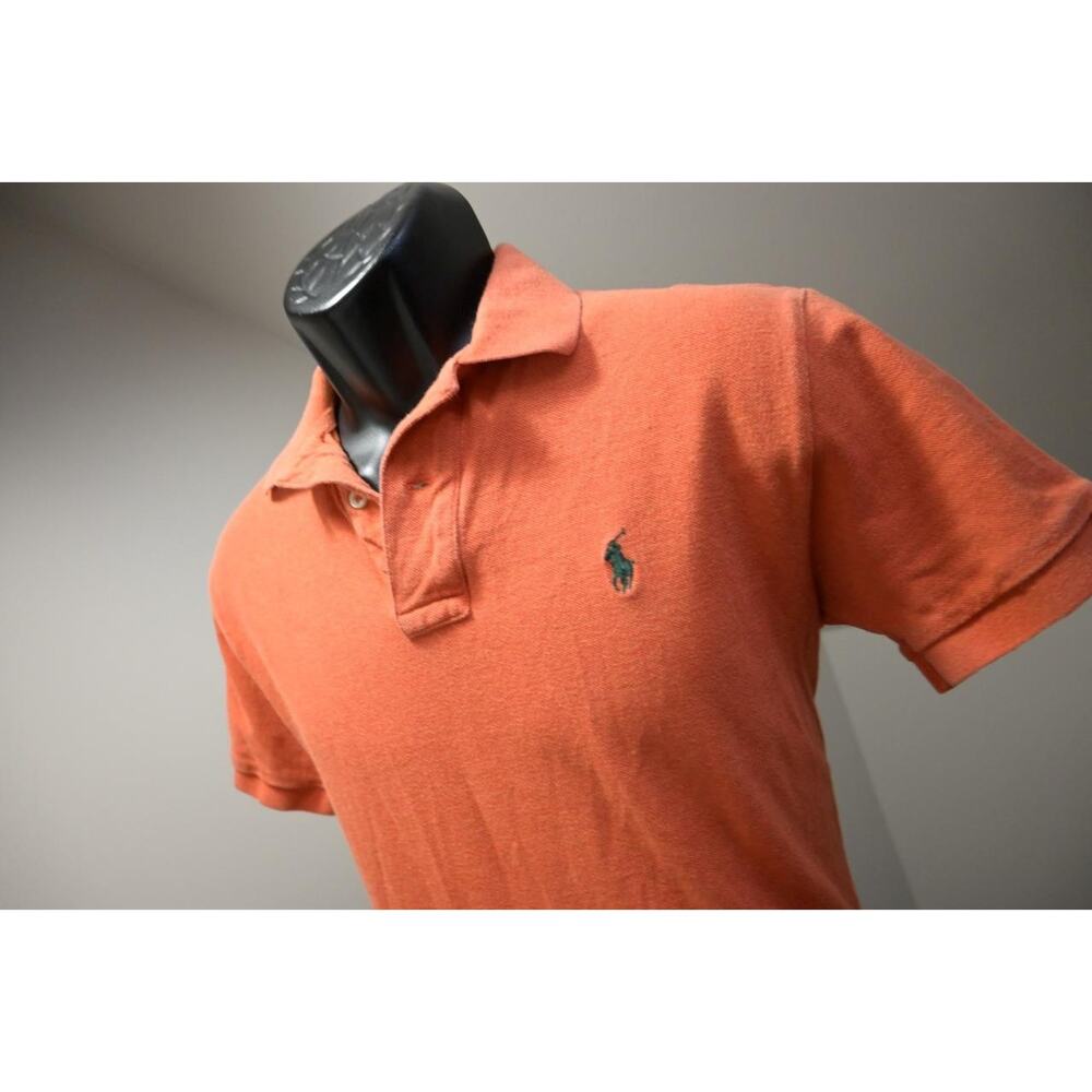 Polo Ralph Lauren‎ Golf Polo Classic Fit Orange Short Sleeve Mens Size Small